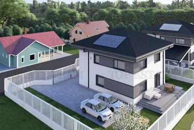 Vila de lux, independenta energetic, 255mp, 650mp teren, lan - 3