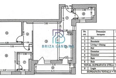 Soseaua Chitilei, Racordarii, ap. 3 camere, sup. 75.8mp, etaj 4/5 - 18