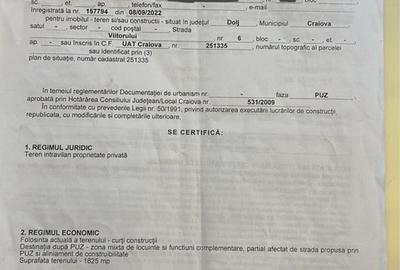 Teren de 1800 mp, în Nord - 5