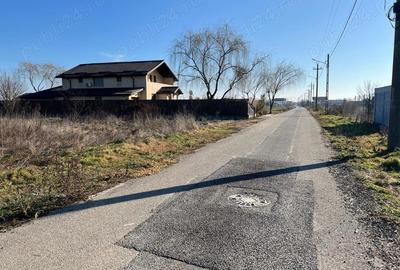 Gradistea -Ilfov, strada Nuferilor, teren intravilan 1000 mp 15m. - 1