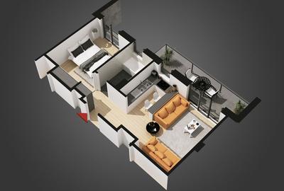 Apartament cu 2 camere decomandat, mobilat în Calea Plevnei - 4