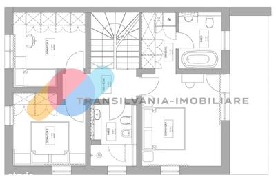 Duplex cu 4 camere cu Canalizare în Chinteni - 14