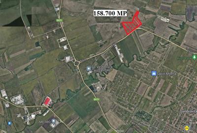 Teren de 158700 mp, în Central - 3