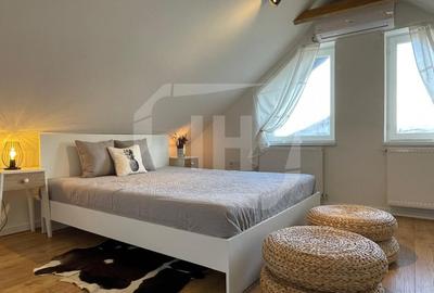 Apartament cu 2 camere semidecomandat, mobilat în Bună Ziua