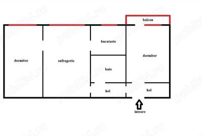 Tudor Center Ap 3 camere, Etaj 2! - 1