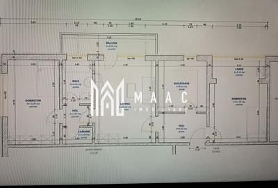 Apartament 3 camere | Semidecomandat | Zona Rahova - 7