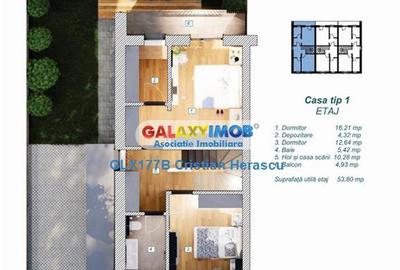 Casă cu 4 camere cu Canalizare în Mogoșoaia - 15