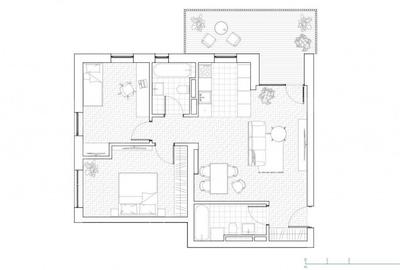 Apartament cu 3 camere decomandat în Central - 2