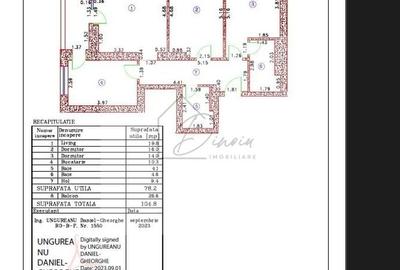 Apartament 3 camere CORTINA NORTH Pipera -105mp, lux, vedere Promenada - 2