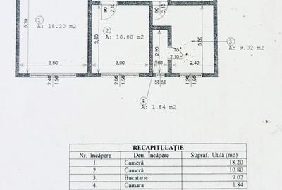 Vand apartament 2 camere confort 1 decomandat MOBILAT - 7