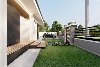 Casă individuală cu 4 camere cu Canalizare în Tunari - 6