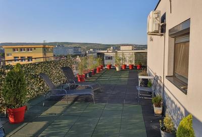 Apartament tip Penthouse 50mp utili plus 50mp terasa zona Farmec Marasti