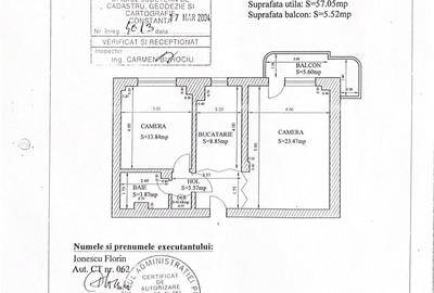 Apartament cu 2 camere decomandat în Gara