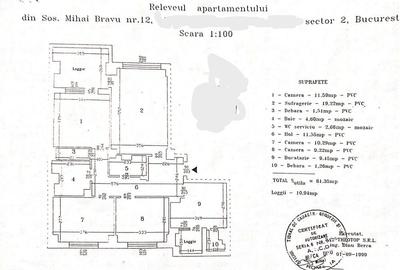 Apartament cu 4 camere decomandat în Mihai Bravu - 8