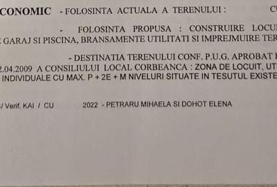 Teren Construcții intravilan de 1731 mp, în Corbeanca - 3