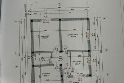 Casă cu 3 camere în Cârcea - 1