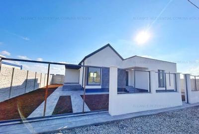 Casa scandinava - 3 camere - 2 bai - teren 360 mp - 9