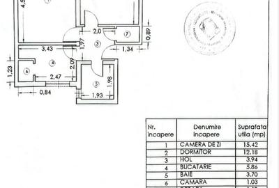 Apartament cu 2 camere decomandat în Eroii Revoluției - 12