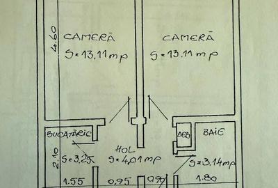 Apartament cu 2 camere decomandat în Central - 5