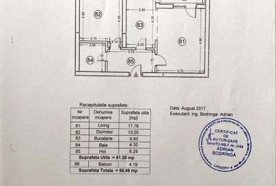 Apartament cu 2 camere decomandat în Lujerului - 11