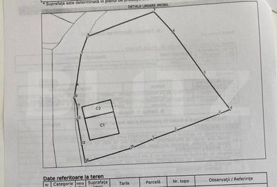 Casă cu 1 camere cu Teren 1000 Mp în Central - 1