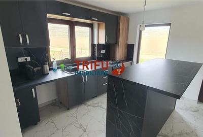 Casa noua semifinisata pe nivel 500 mp teren comuna Ighiu - 3