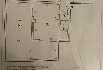 Apartament cu 2 camere decomandat, mobilat în Moșilor - 16