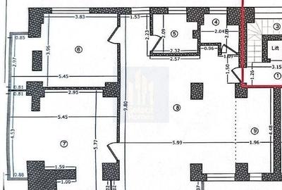 Birou, de 130 mp, în Unirii - 21