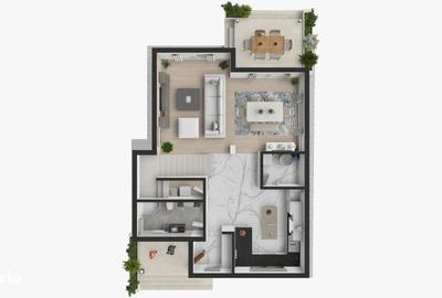 Casă cu 4 camere cu Teren 325 Mp în Dobroești - 2