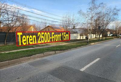 Teren de 2500 mp, în Braytim