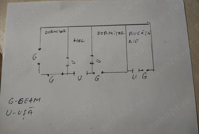 Casă cu 3 camere cu Teren 216 Mp în Central - 3