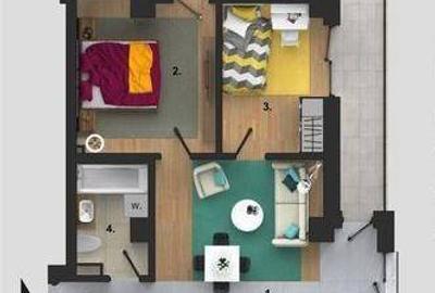 Apartament cu 3 camere în Bună Ziua - 4