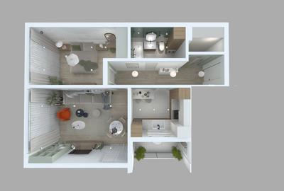 Apartament cu 2 camere-BLOC NOU-San Casa-Sebes-complex rezidential