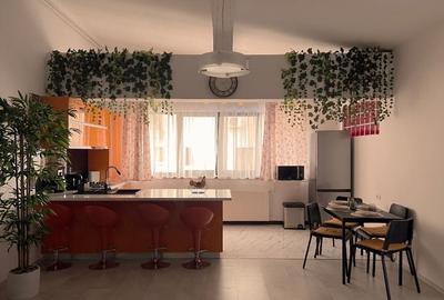 Apartament cu 2 camere, mobilat în Băneasa