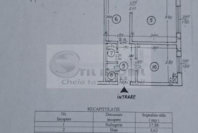 Apartament 3 camere decomandat, 71 mp, etaj 6/10 - Mircea cel Bătran Apartament 3 camere decomandat, 71 mp, etaj 6/10 - Mircea cel Bătran - 11