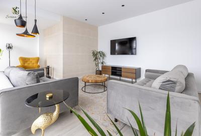 Apartament cu 3 camere decomandat, mobilat în Tractorul - 2