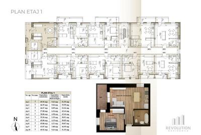 NEW! COMISION 0% - Apartamente 1-2 camere - Oltului 13A, Baia Mare NEW! COMISION 0% - Apartamente 1-2 camere - Oltului 13A, Baia Mare - 6
