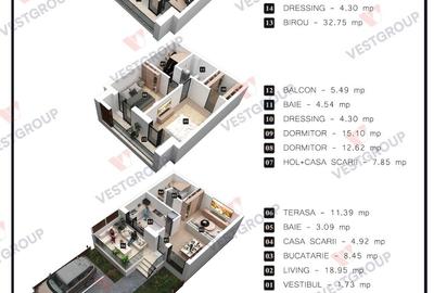 Casă cu 5 camere cu Canalizare în Militari - 7