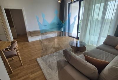 Apartament cu 3 camere semidecomandat, mobilat în Băneasa - 2
