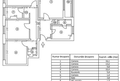 Vanzare Apartament 4 camere Decomandat Berceni-Covasna - 10
