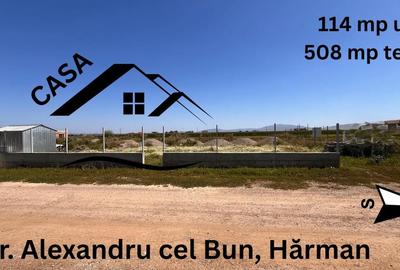 Casa deosebita, pe parter, Harman, 114 mp utili, COMISION 0% - 2
