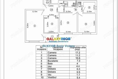 Apartament 3 camere Nicolae Grigorescu | decomandat | 2bai -comision 0 - 2