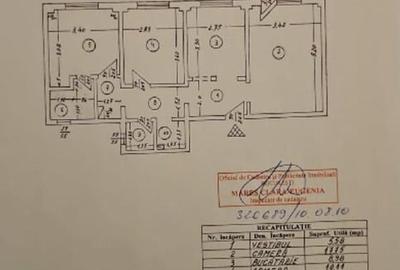 Apartament 3 camere-decomandat-zona Gorjului - 2 băi - 9
