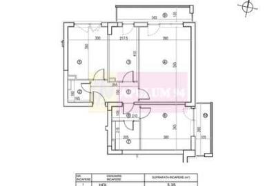 Apartament cu 3 camere decomandat în Dristor