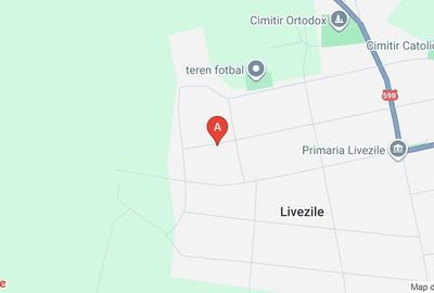 Teren intravilan situat în com. Livezile situat la asfalt cu toate utilitățile - 1