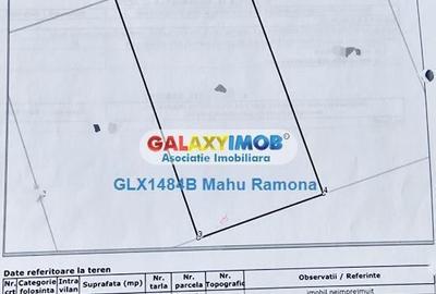 Teren de 1408 mp, în Balotești