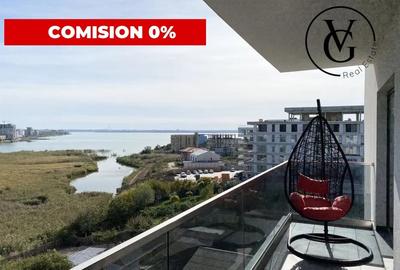 Apartament 2 camere Mamaia Sat cu piscina si vedere lac - 1