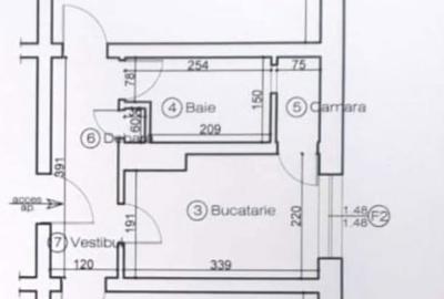 Apartament cu 2 camere decomandat în Centrul Civic - 3