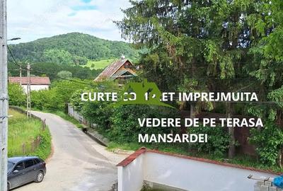 Casa P+M Lunca Bujoreni,locuibila ,imprejmuita cu gard zidit - 4