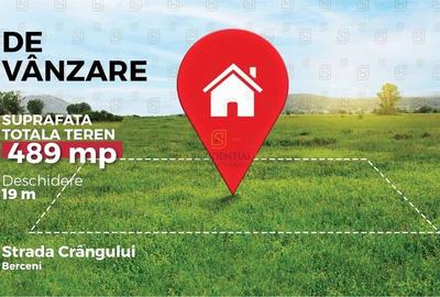 Teren intravilan excelent, suprafata 489 mp, intrare in comuna Berceni - 1